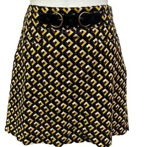 Loft Light Weight Corduroy Retro Geometric Print